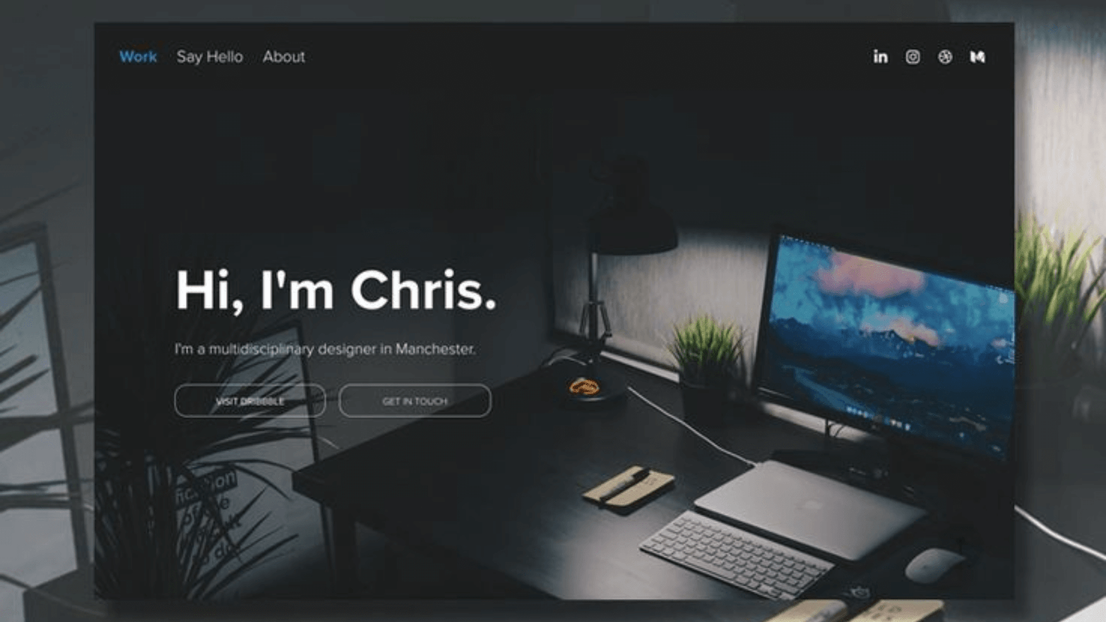 Design Portfolio Website in Oxfordshire UK