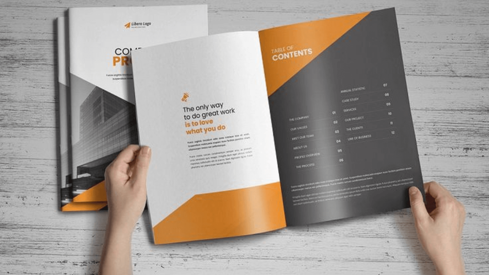 Professional Brochure Presentation in the UK